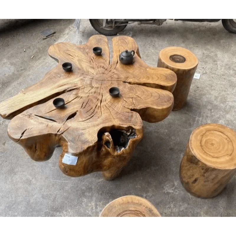Infinity All-in-One Live Edge Coffee Table