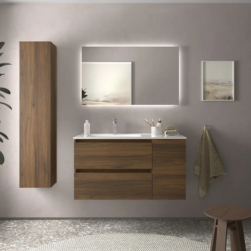 Mueble de Baño con Lavabo Salgar Bequia 100 cm