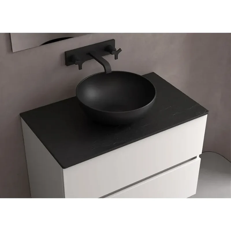 Mueble de Baño 2 Cajones Salgar Renoir 100 cm Azul