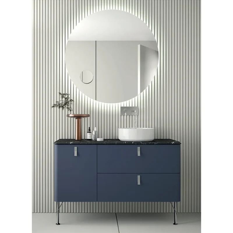 Mueble de Baño con Patas Lavabo sobre Encimera Salgar Uniiq 120 cm