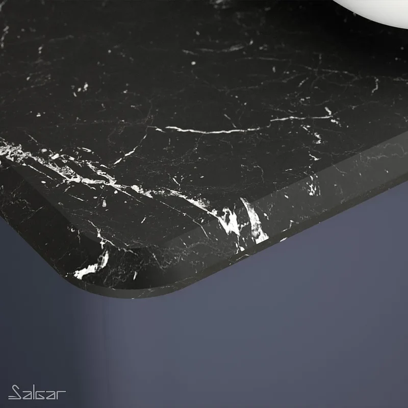 Mueble de Baño con Patas Lavabo sobre Encimera Salgar Uniiq 120 cm