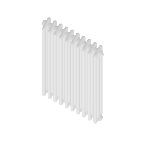 Radiatore tubolare ardesia 3 colonne h656 14 elementi bianco