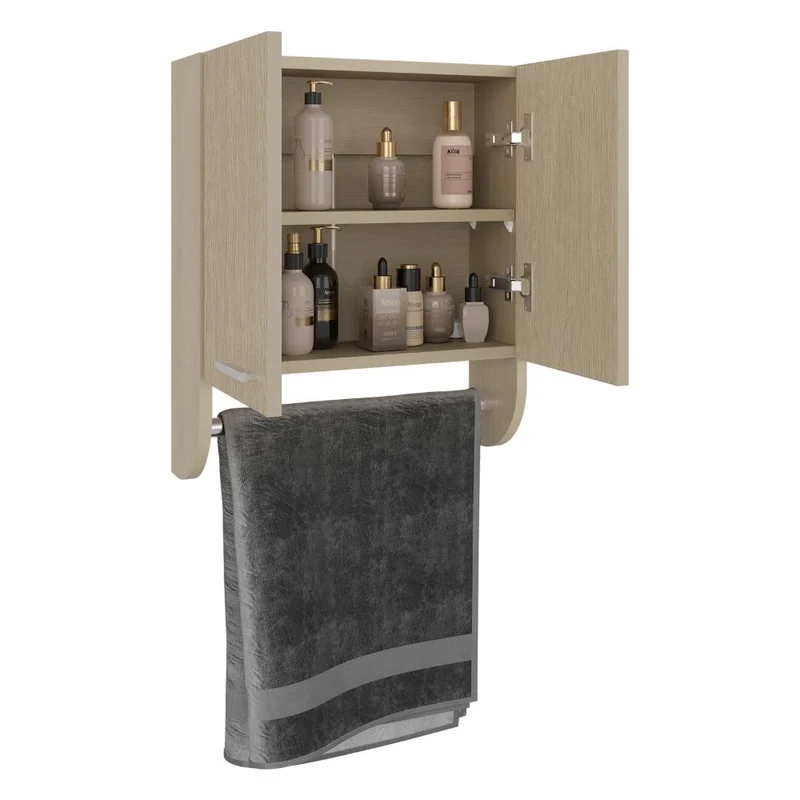 Gabinete de Baño Lupek, Cartagena, con Tubo y Manija Metálicas