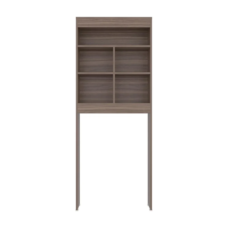 Gabinete de Baño Bristol 20, Avellana, Amplios Espacios para Colocar Objetos Decorativos