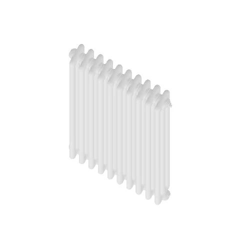 Radiatore tubolare ardesia 3 colonne h556 9 elementi bianco