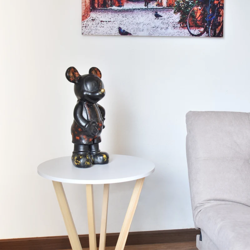 Porcelana Mickey Mouse Negro