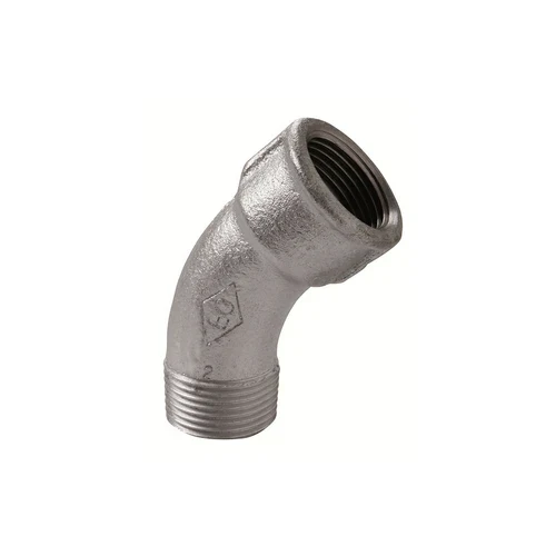 Curva lunga mf 45 zincata 3/4