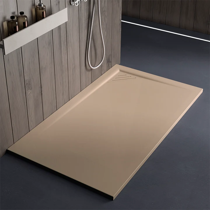 Plato de Ducha Resina MINE de Carga Mineral y Gel Coat