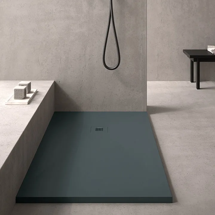 Plato de Ducha Resina MAS de Carga Mineral y Gel Coat