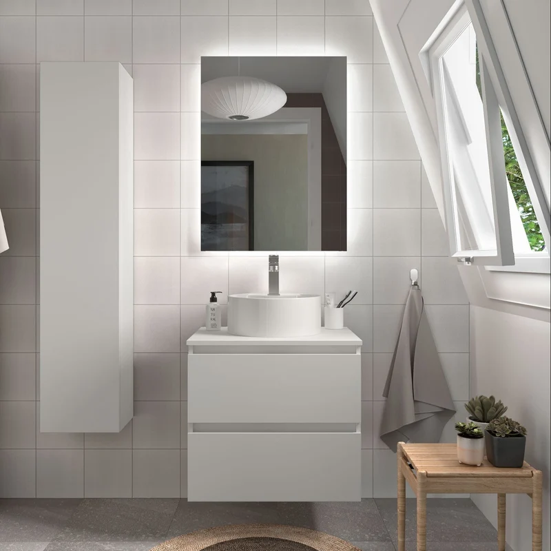 Mueble de Baño BEQUIA con Encimera | Atemporal y Versátil