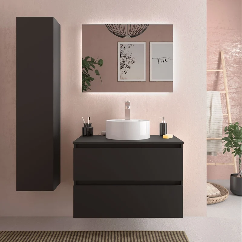 Mueble de Baño BEQUIA con Encimera | Atemporal y Versátil