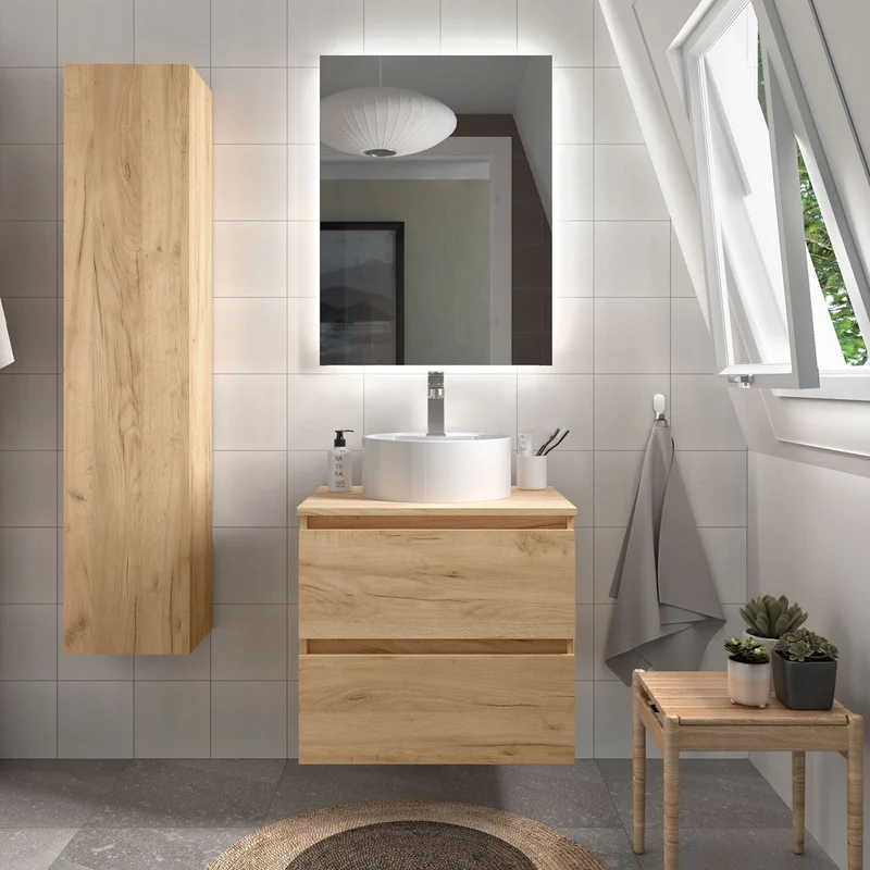Mueble de Baño BEQUIA con Encimera | Atemporal y Versátil