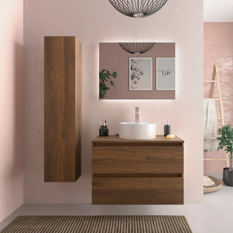 Mueble de Baño BEQUIA con Encimera | Atemporal y Versátil
