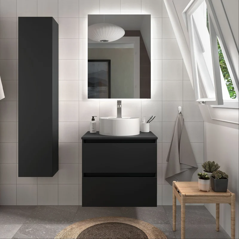 Mueble de Baño BEQUIA con Encimera | Atemporal y Versátil