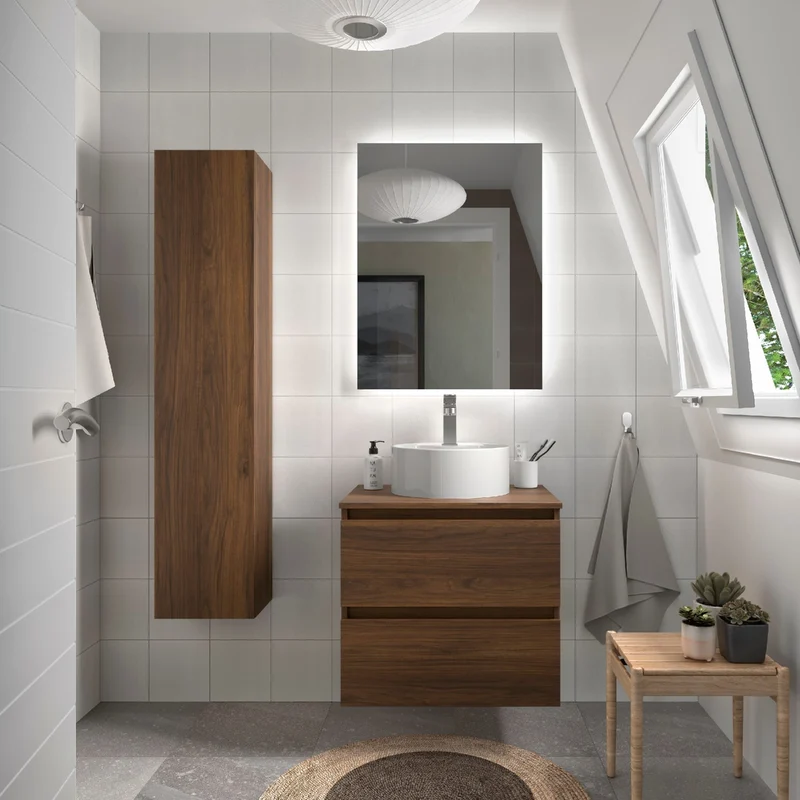 Mueble de Baño BEQUIA con Encimera | Atemporal y Versátil