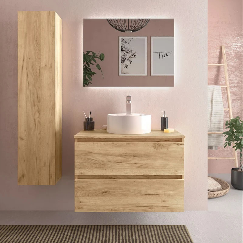 Mueble de Baño BEQUIA con Encimera | Atemporal y Versátil