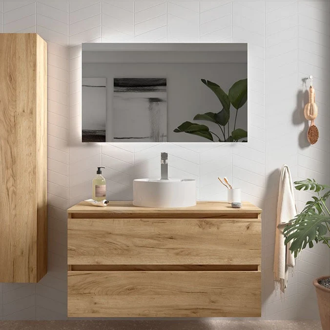 Mueble de Baño BEQUIA con Encimera | Atemporal y Versátil