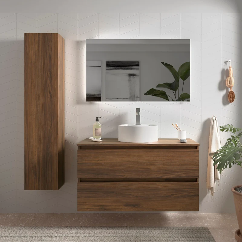 Mueble de Baño BEQUIA con Encimera | Atemporal y Versátil