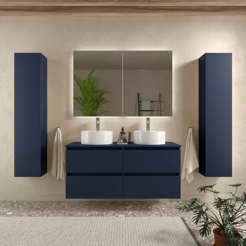 Mueble de Baño BEQUIA con Encimera | Atemporal y Versátil