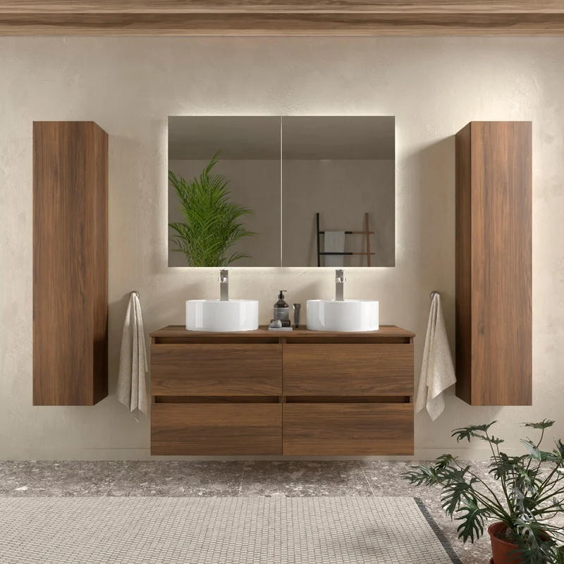 Mueble de Baño BEQUIA con Encimera | Atemporal y Versátil