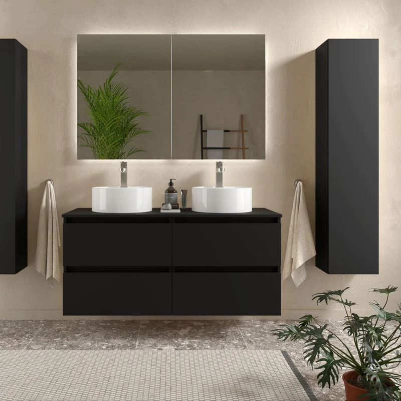 Mueble de Baño BEQUIA con Encimera | Atemporal y Versátil