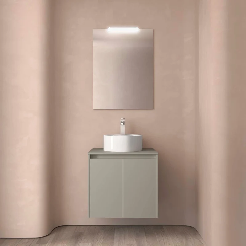 Mueble Baño NOJA 2 Puertas + Encimera | 5 Medidas + 10 Acabados