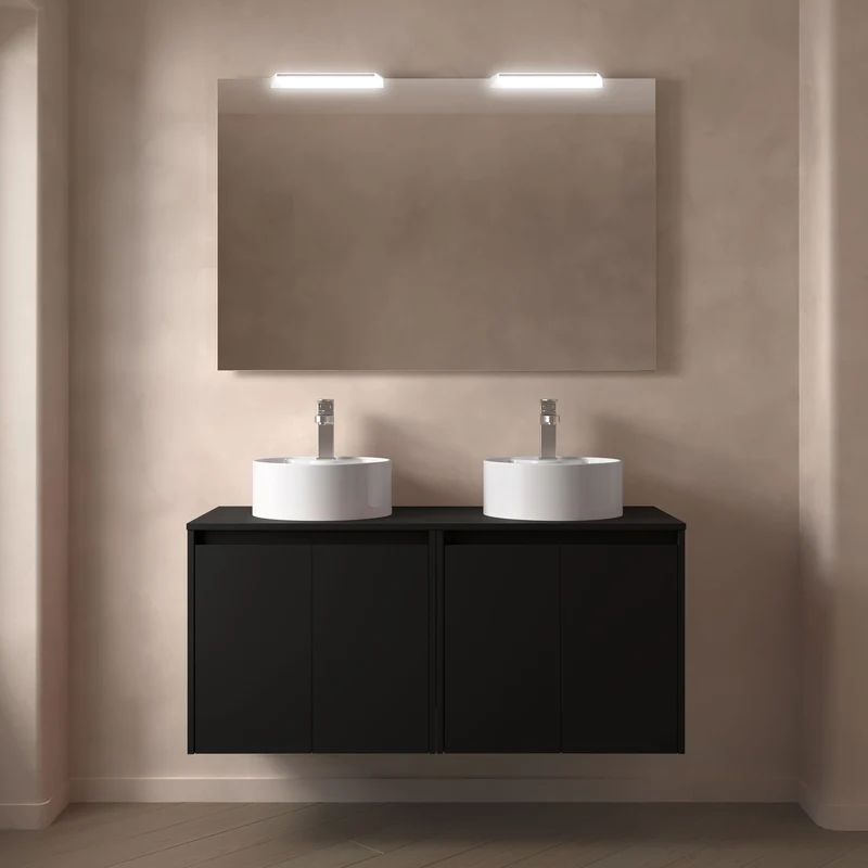 Mueble Baño NOJA 2 Puertas + Encimera | 5 Medidas + 10 Acabados
