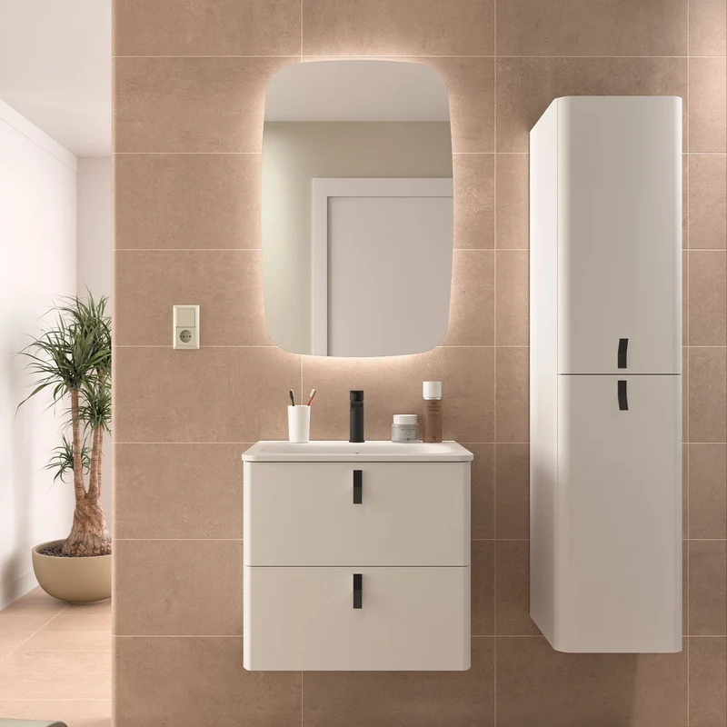 Mueble de baño UNIIQ 2 cajones + Lavabo