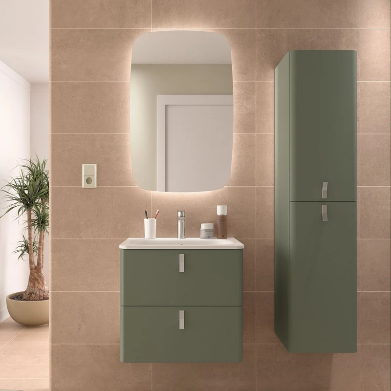 Mueble de baño UNIIQ 2 cajones + Lavabo
