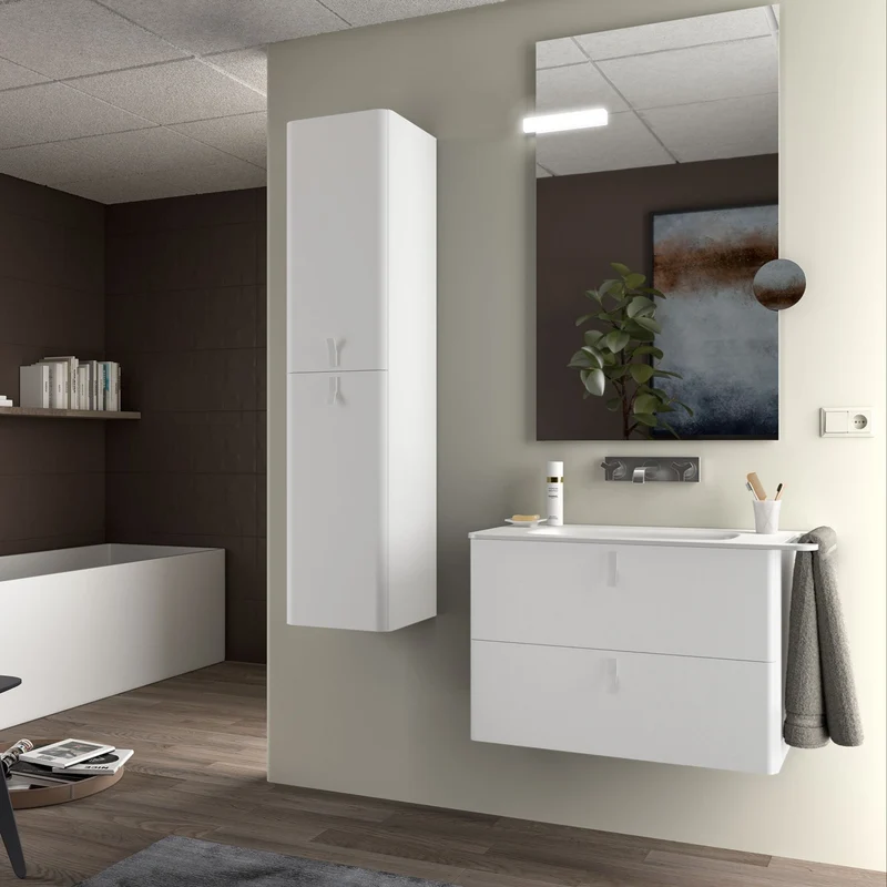 Mueble de baño UNIIQ 2 cajones + Lavabo
