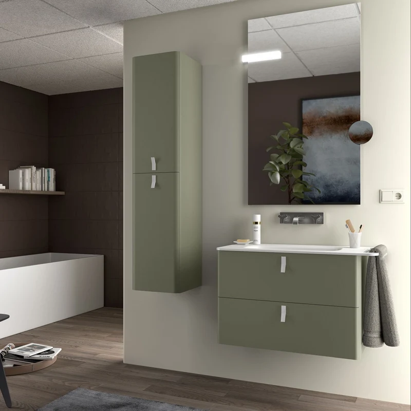 Mueble de baño UNIIQ 2 cajones + Lavabo