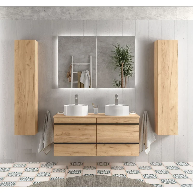 Mueble de Baño Suspendido con Lavabo Salgar