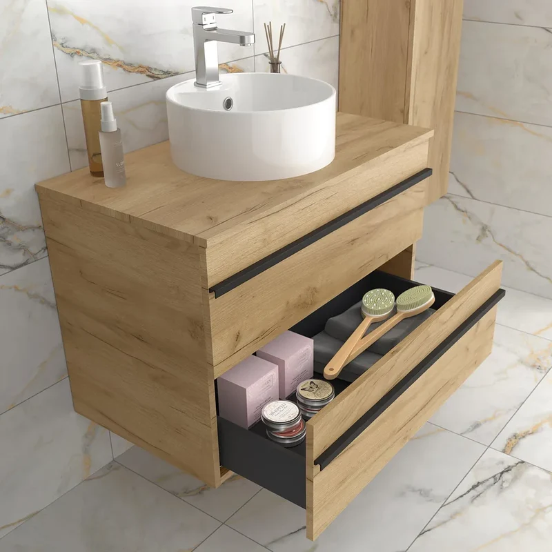 Mueble de Baño Suspendido con Lavabo Salgar