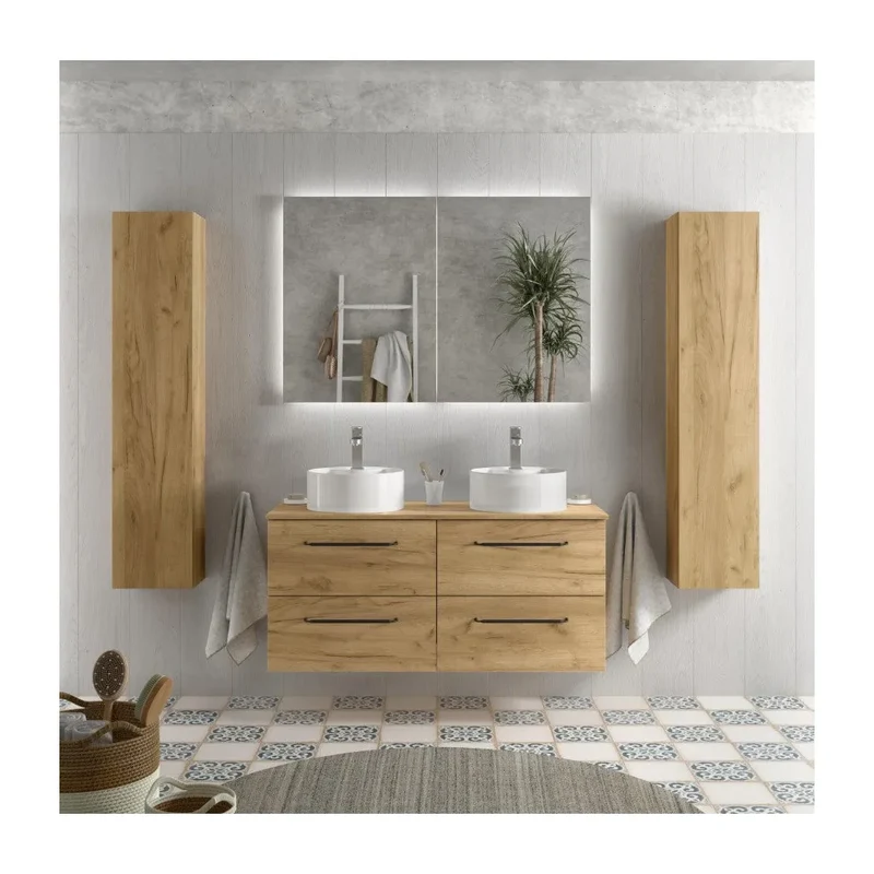 Mueble de Baño Suspendido con Lavabo Salgar