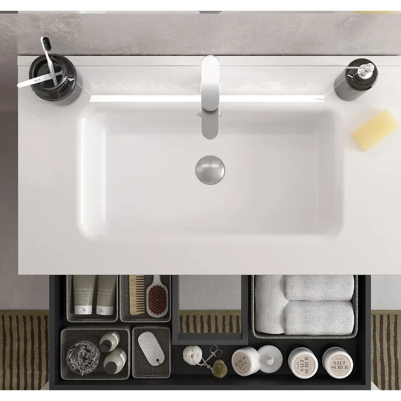 Mueble de Baño con Lavabo Salgar Bequia Plus 90 cm