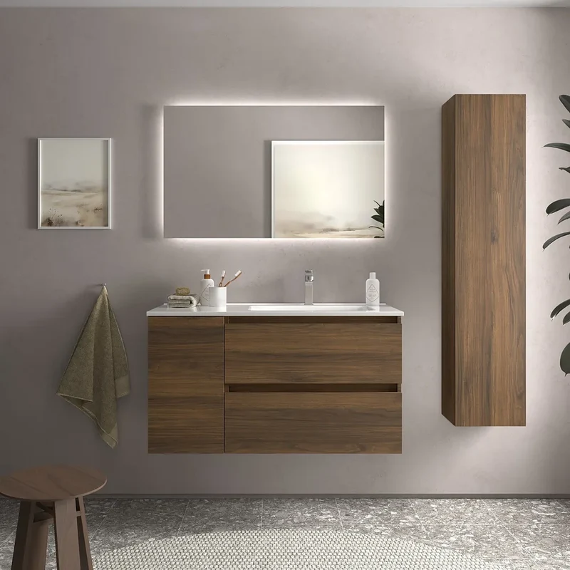 Mueble de Baño con Lavabo Salgar Bequia Plus 100 cm