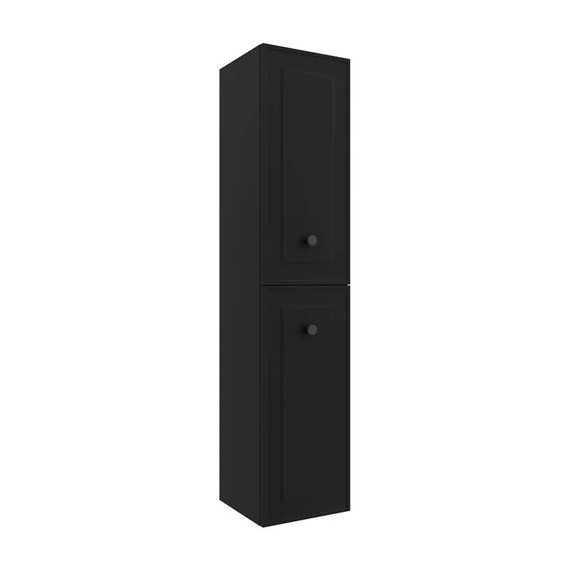 Mueble de Baño 2 Cajones Salgar Renoir 60 cm Negro