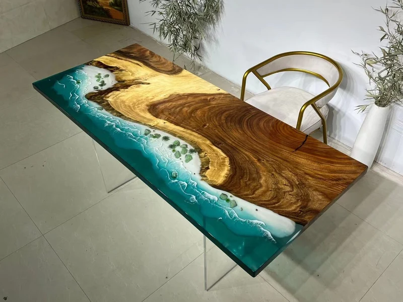 Journey Design Your Idea River Epoxy Table
