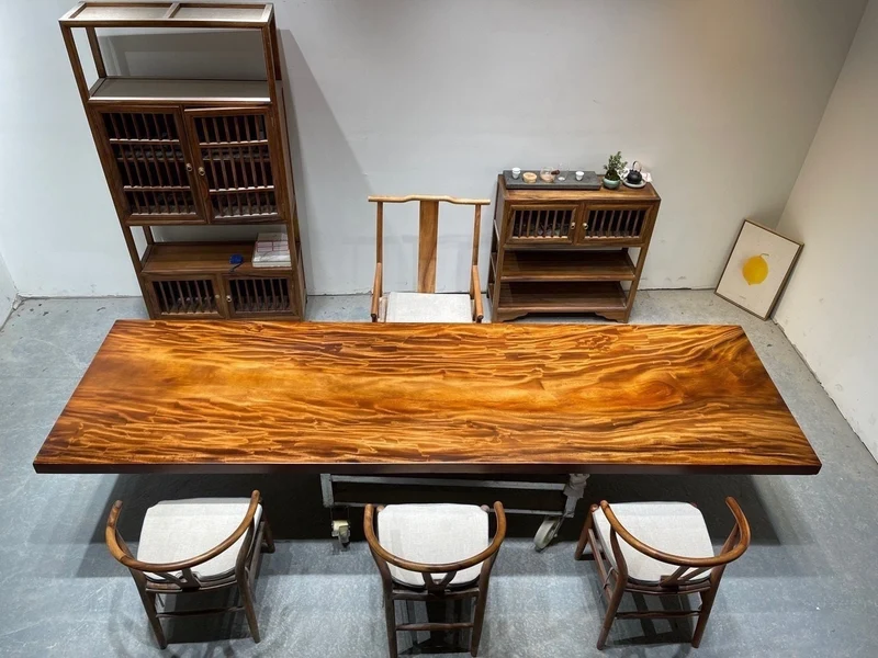 Slabstudiohongkong Walnut Dining Table