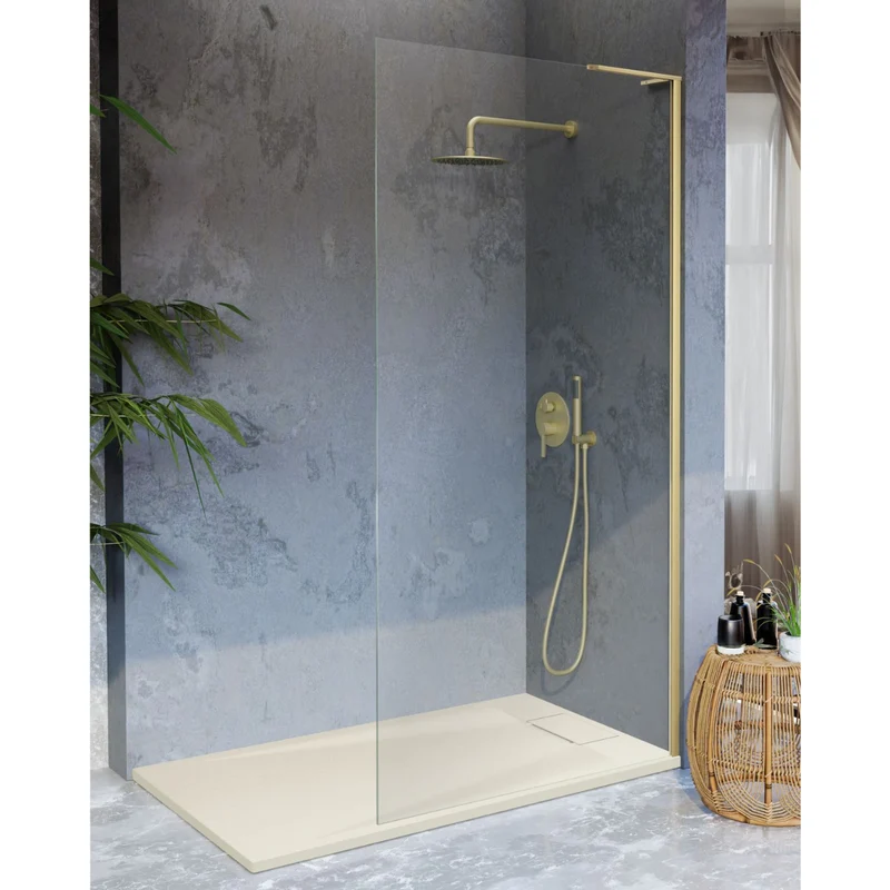 Mampara Fija FRESH FR703 de Kassandra, Panel Fijo de Ducha