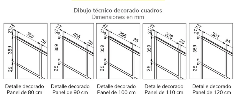 Mampara de Ducha Fija FRESH FR103 de Kassandra | 3 Diseños Industriales