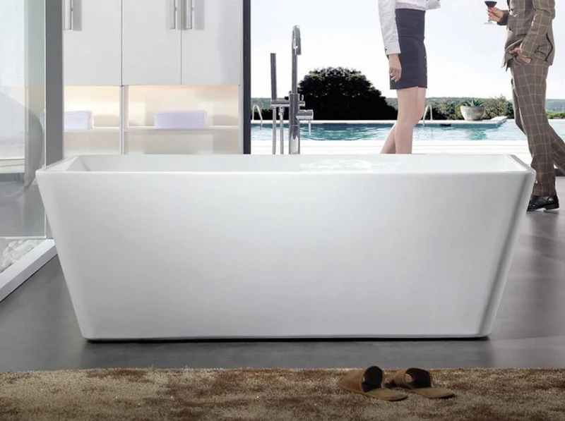 Bañera Exenta CASPIO de Aquore. Acrilica (160x75 cm)