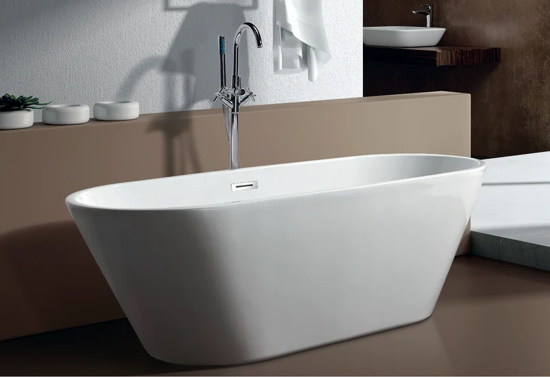 Bañera ExentaTASMANIA de Aquore. Acilica, (de 150 y 170 cm)