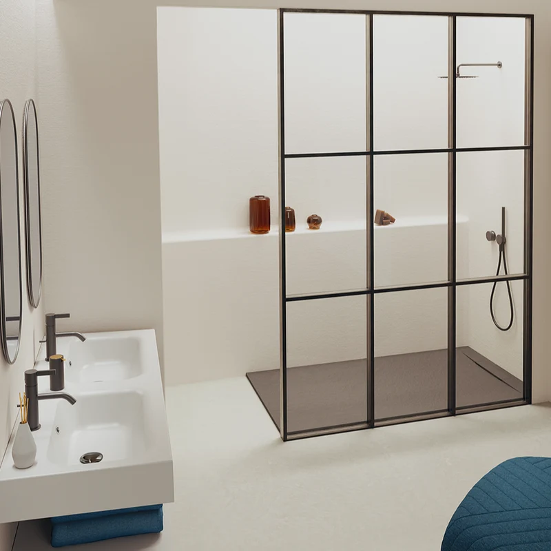 Plato de Ducha Hermes de OhMyShower. Resina con Cargas Minerales + Gel Coat
