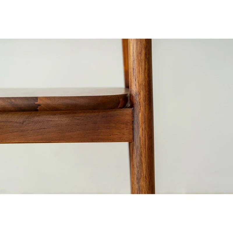 GREW Modern South American Walnut Wood Family Armchair