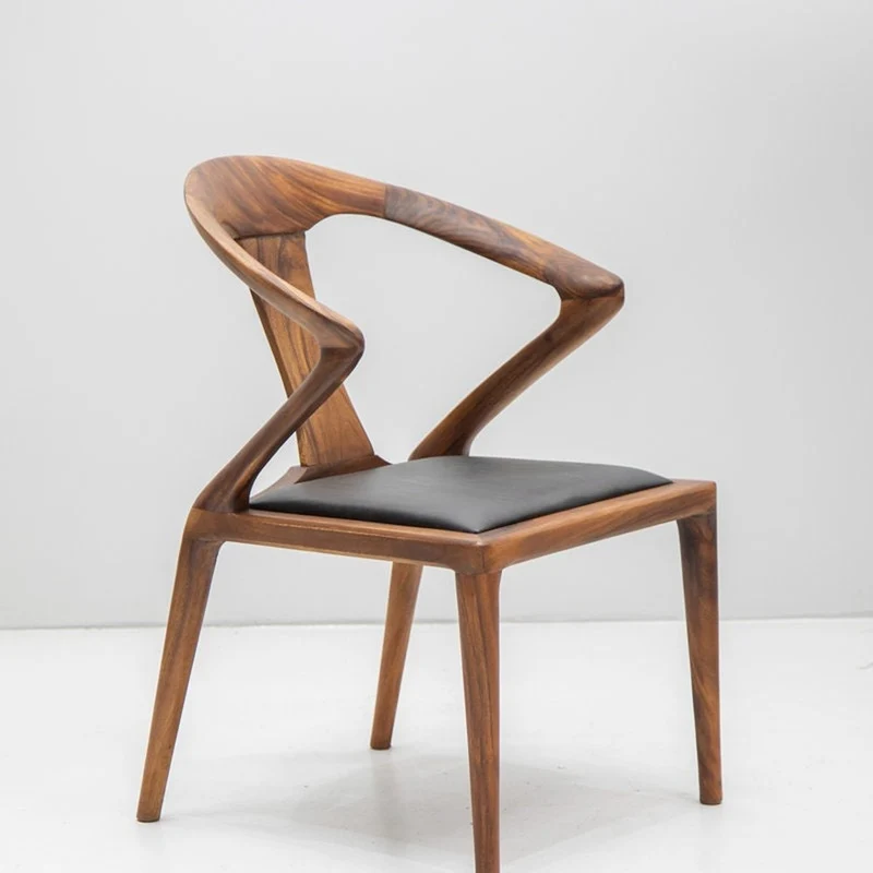 Whisper Solid Walnut Wood Elegant Butterfly Chairs