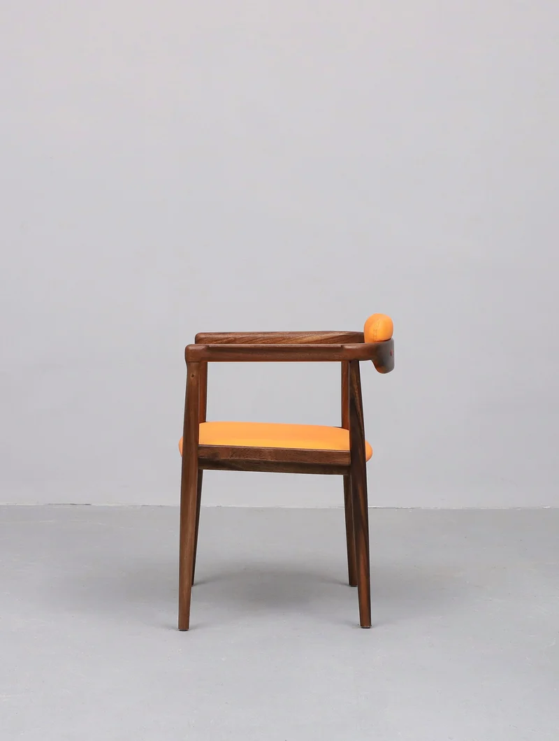 Danish Modern Leather Armchair