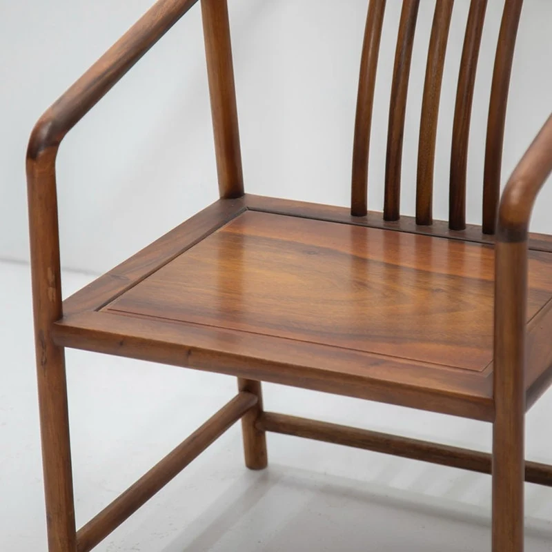 Handmade Chinese Ming Dynasty Walnut Chair