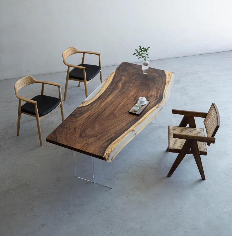 Resin Countertop Dining Table