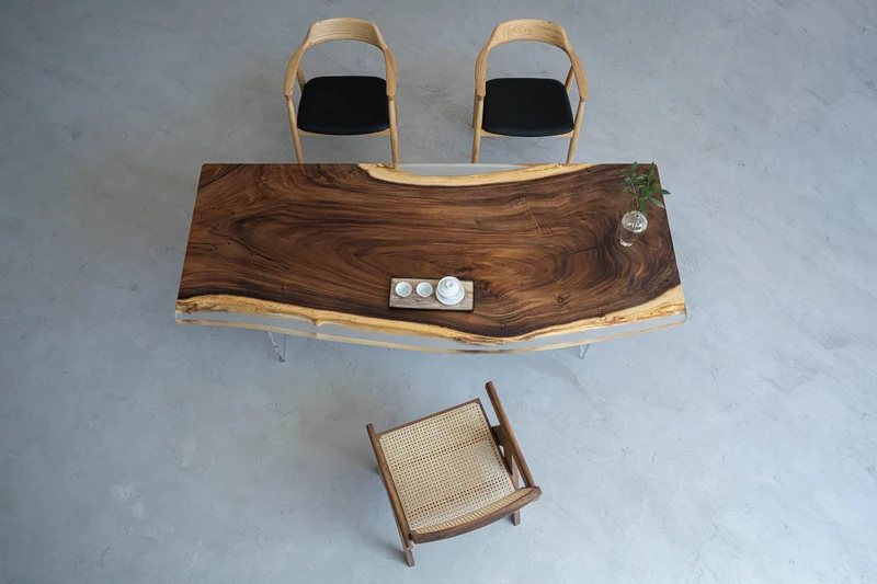 Resin Countertop Dining Table